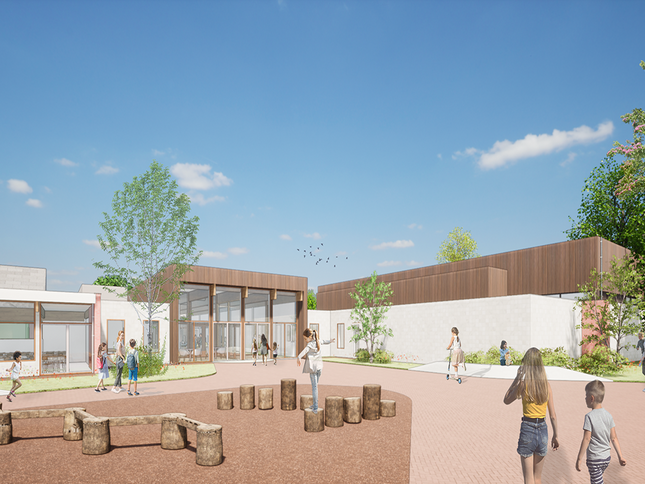 01-Doorslag-noord-Nieuwegein-onderwijs-gebouw-spring-architecten-exterieur-entree-bewerkt